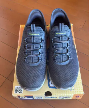 새상품급 SKECHERS Slip-ins 사미츠 232457W 26cm