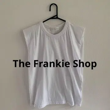 The Frankie Shop 슬리브리스 티셔츠 금색