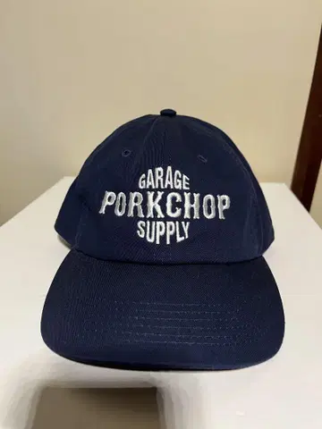 포크찹 PORKCHOP 네이비 야구 모자