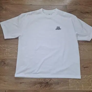 YES GOOD MARKET 화이트 티셔츠