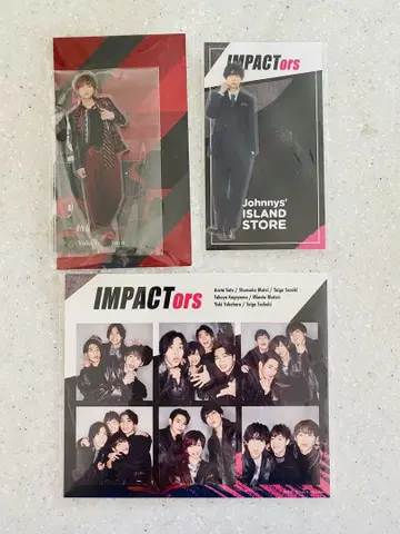 IMPACTors 가로하라 유키 아크릴 스탠드 & 스티커
