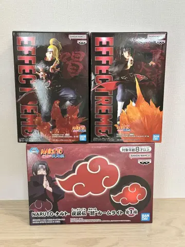 NARUTO 피규어 이타치 데이다라 아카츠키 룸 라이트