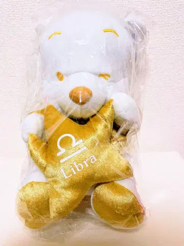 디즈니 천칭자리 곰돌이 푸 봉제 인형 별 모양 쿠션 포함