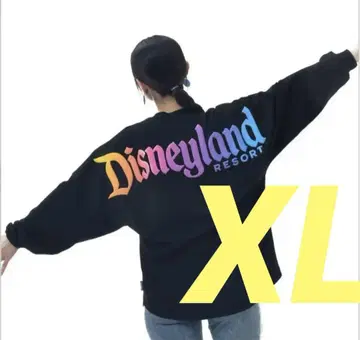 긴팔 티셔츠 로고 DISNEYLAND RESORT 70TH XL