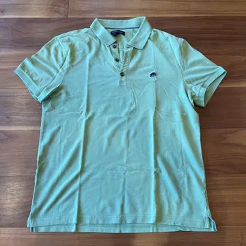 Banana Republic 남성용 피케 셔츠 그린 L