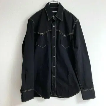 JOHN LAWRENCE SULLIVAN 블랙 데님 자켓