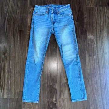American Eagle AIRFLEX+ 스키니 데님 라이트 블루