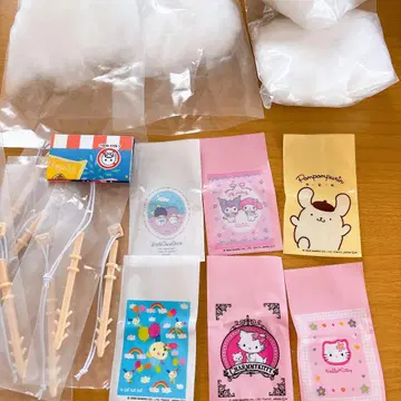 산리오 솜사탕 컬렉션 가챠 키티 우사하나 폼폼푸딩