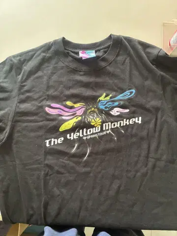 The Yellow Monkey 티셔츠 M 사이즈 스프링 투어 복각판