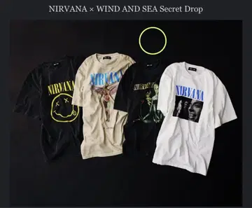 NIRVANA x WIND AND SEA INCESTICIDE 티셔츠 M