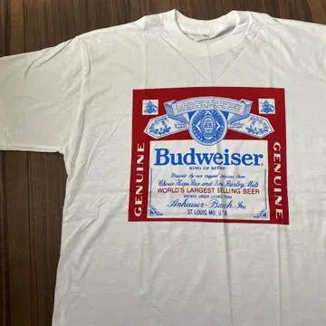 90's Budweiser 버드와이저 반팔 티셔츠