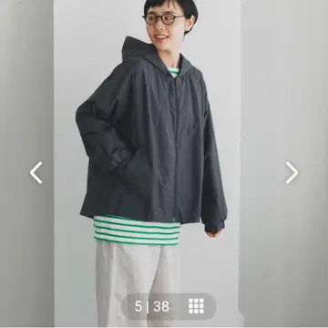 북유럽 생활용품점 가벼운 UV 차단 후드티 차콜