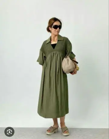 새상품 택 포함 샵 채널 스스무 오사와 엘레강트 원피스