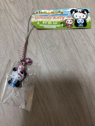 와카야마 하로키티 스트랩 팬더