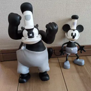 DISNEY 증기선 윌리 미키 & 피트 피규어 세트