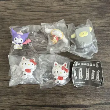 산리오 도로론 요괴 피규어 키티 쿠로미 폼폼푸딩 시나모롤