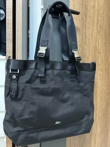 라코스테 토트백 블랙