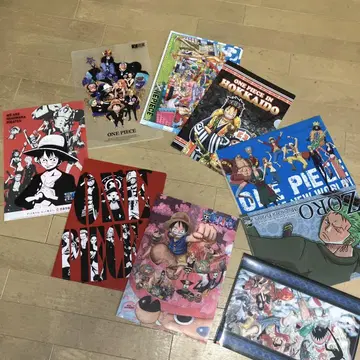 ONEPIECE 원피스 클리어 파일 세트