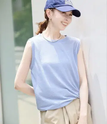 SLOBE IENA 슬라브 천축 슬리브리스 T