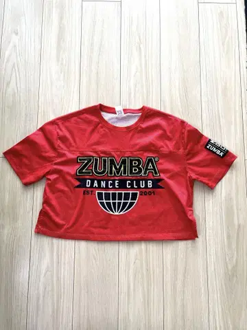 ZUMBA 메쉬 티셔츠 줌바