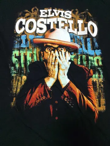 ELVIS COSTELLO 엘비스 코스텔로 티셔츠 M 2016