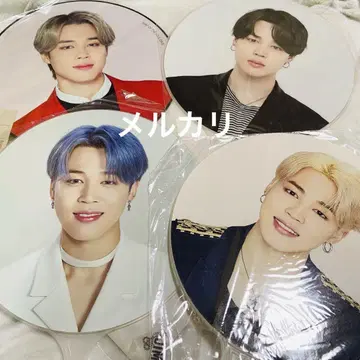 BTS JIMIN 지민 부채 IMAGE PICKET 4매 세트