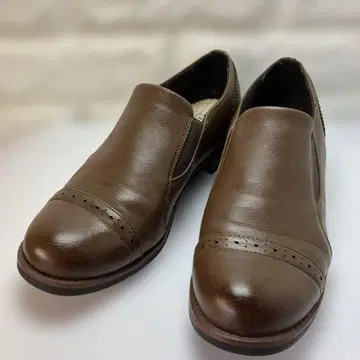 페넬로페 로퍼 사이즈 24.0cm 브라운 가죽