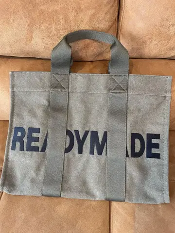 READYMADE 토트백 올리브 그린