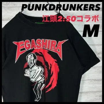 3486 PUNKDRUNKERS 에가시라 2:50 콜라보 티셔츠 M