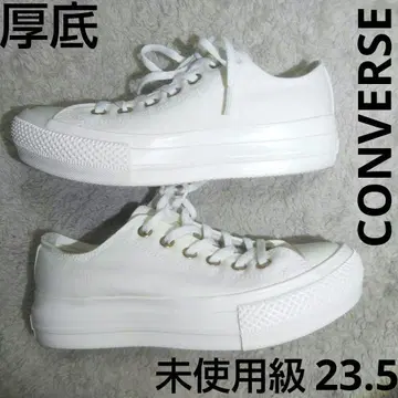 미사용급 CONVERSE ALLSTAR 라이트 PLTS PG OX 화이트