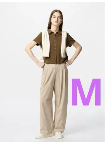 울트라 스트레치 액티브 와이드 팬츠 M