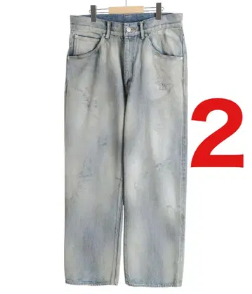 새상품급 ANCELLM 중고 STRAIGHT 5P DENIM PANTS