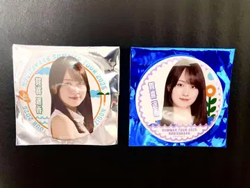 노기자카46 카키 하야카 캔뱃지 2종 세트 한여름의 전국 투어 2025