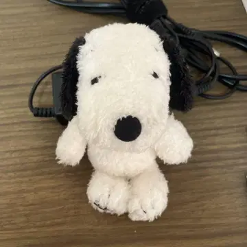 스누피 봉제 인형 빨간색 스트랩 포함