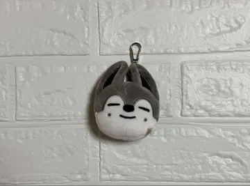 straykids SKZOO 울프짱 봉제 인형 페이스 키링
