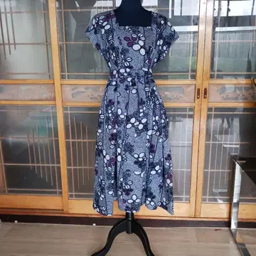 기모노 리메이크. 귀여운 시보리가라 유카타로 아파파를 만들었습니다.