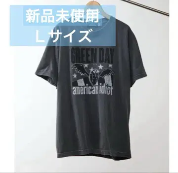 미사용 새상품 GOOD ROCK SPEED 밴딩 티셔츠 GREEN DAY