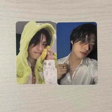 ATEEZ 사인회 영통 혜택 트레이딩 카드 세트 민기