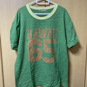 SUN SURF Hawaii 65 티셔츠 XL 그린
