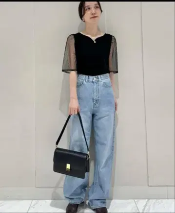 데프레 퍼프 슬리브 풀오버
