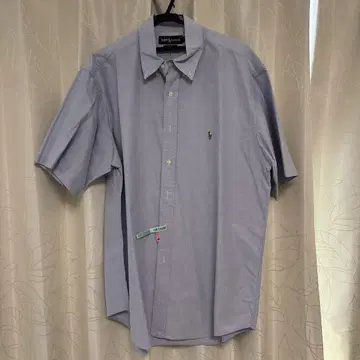 Ralph Lauren Blake 반팔 셔츠 라이트 블루