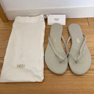 TKEES 그레이 플립플랍 샌들