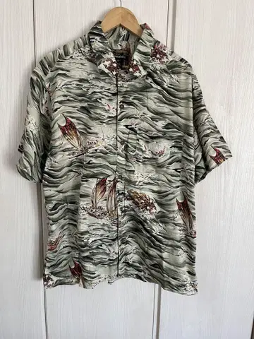 90s pataloha 파타로하 일본풍 패턴 알로하 셔츠 L 파타고니아