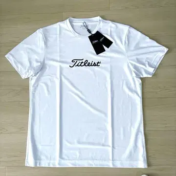 타이틀리스트 Titleist 남성용 화이트 셔츠 LL