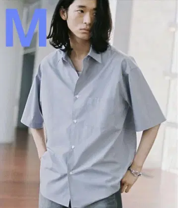 NEW BASIC MICRO SPAN BOX H/S SHIRT M 사이즈
