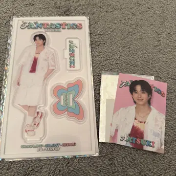 FANTASTICS 사와모토 나츠키 아크릴 스탠드 포토 카드