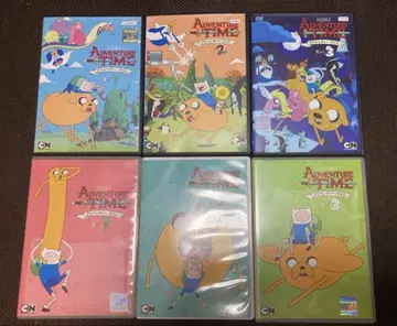 어드벤처 타임 DVD 시즌 1~4 전 12권 세트 케이스 포함