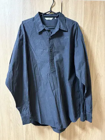 BEAMS 셔츠 네이비 M