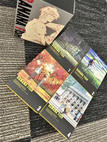 BANANA FISH Blu-ray Disc BOX 1~4 한정판