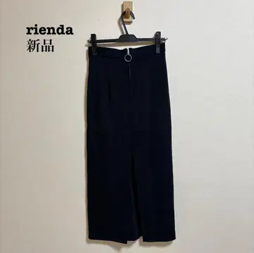 새상품 rienda 리엔다 딥 슬릿 타이트 CUT SK